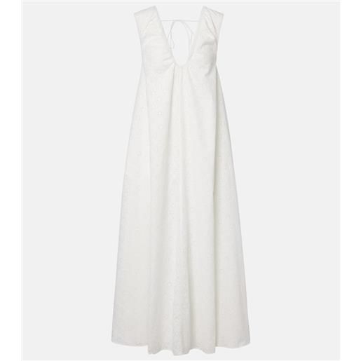 Faithfull abito lungo juana in pointelle