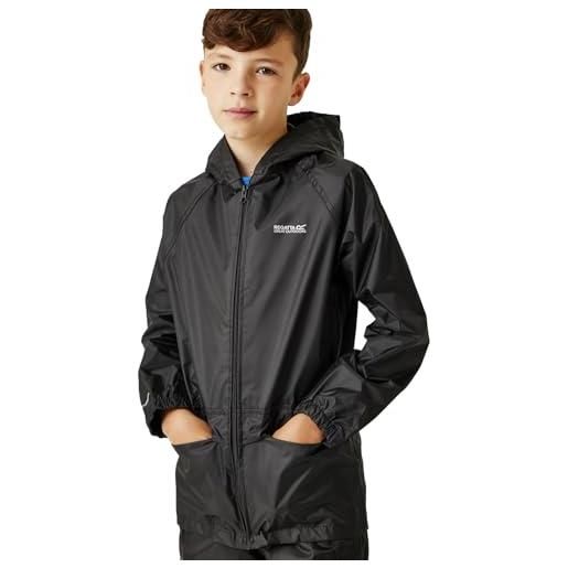 Regatta, giacca impermeabile storm break da uomo-nero, taglia, black, size 3-4