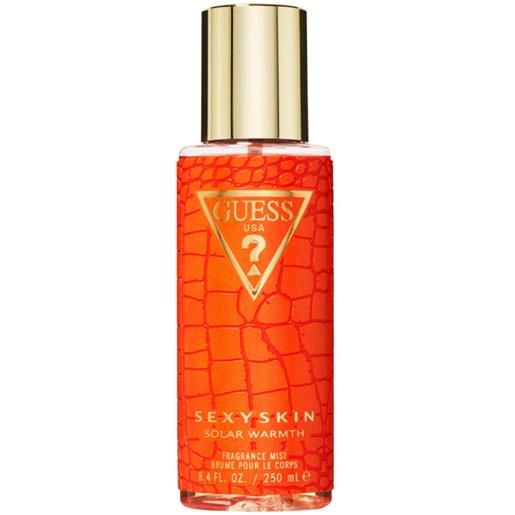Guess sexy skin solar warmth acqua profumata per il corpo 250ml