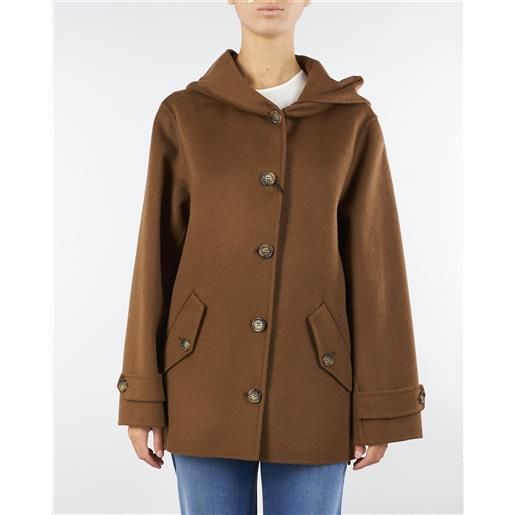 PENNY BLACK giacca caramello in blend di lana double