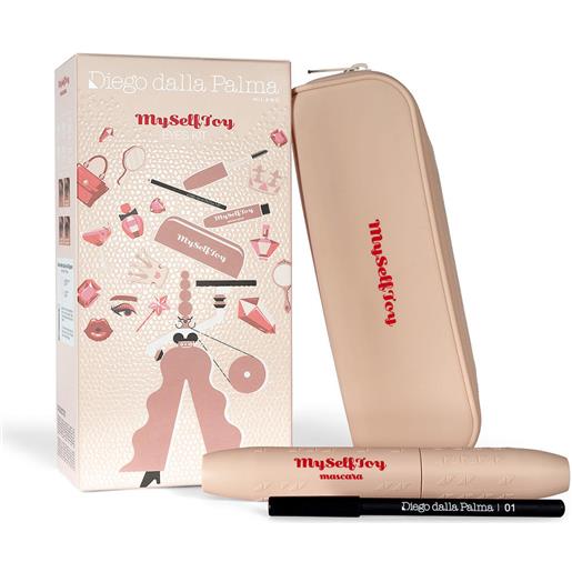 Diego Dalla Palma Milano myselftoy eyes kit mascara + matita + pochette set