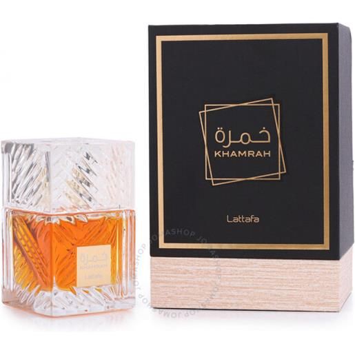 Lattafa khamrah eau de parfum spray edp 100 ml