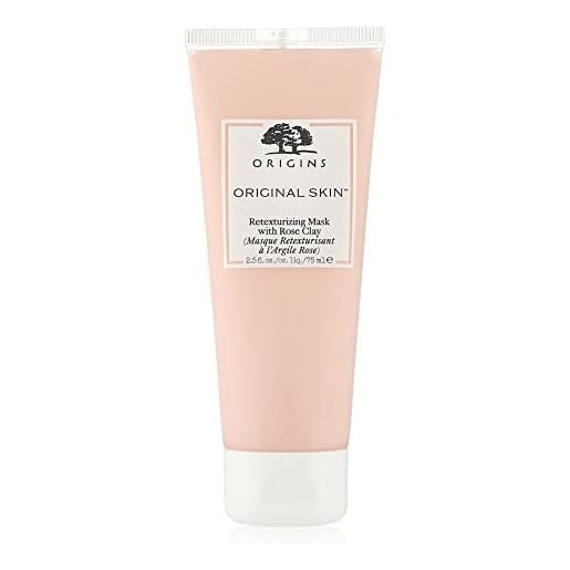 Origins - maschera retesturizzante con argilla di rosa original skin, 75 ml