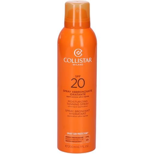 Collistar spray abbronzante idratante spf20 200 ml