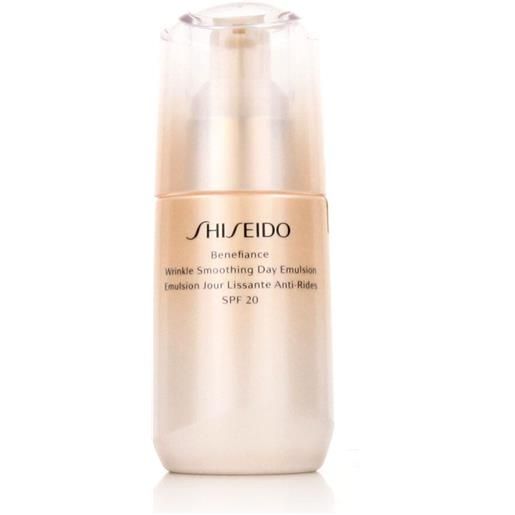 Shiseido benefiance wrinkle smoothing day emulsion spf 20 75 ml