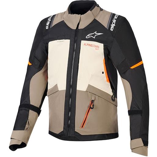 Alpinestars giacca uomo andes v4 drystar® - walnut mastic black