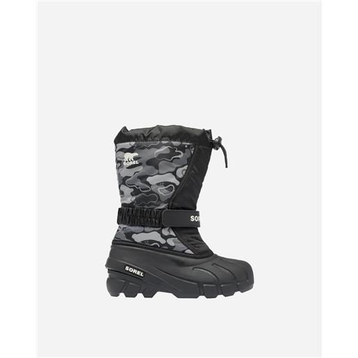 Sorel flurry print jr - doposci - nero