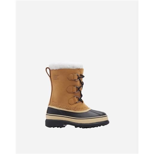 Sorel caribou wp jr - doposci - beige