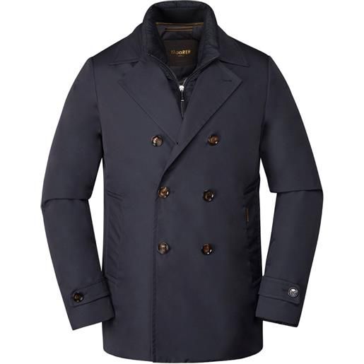 Moorer giacca doppiopetto bolgi - blu