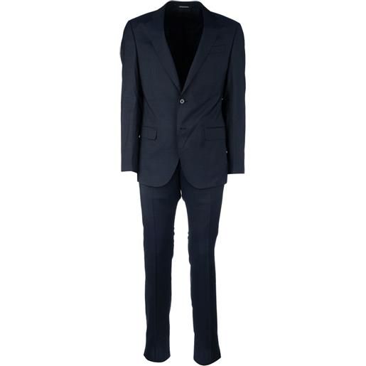 Emporio Armani completo due pezzi pesante - blu