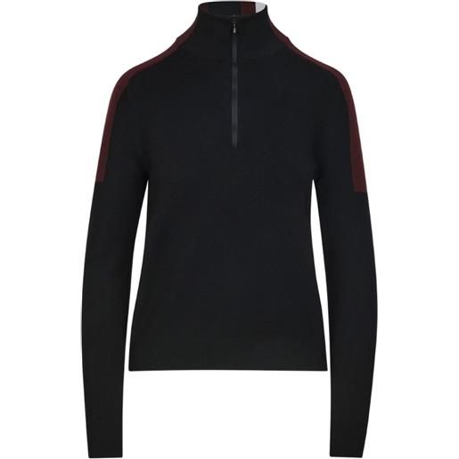 Aztech Mountain felpa caroline con zip - nero