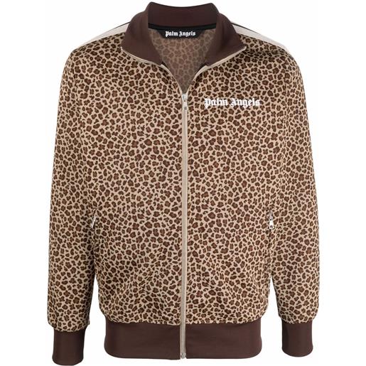 Palm Angels giacca con zip - toni neutri
