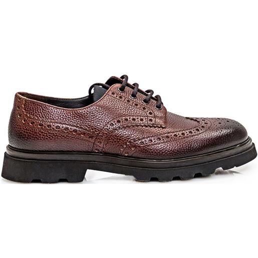 Doucal's brogues stringate - marrone
