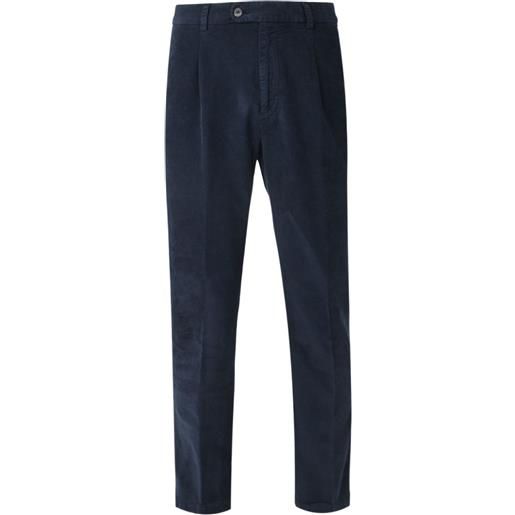 Boglioli pantaloni a coste - blu