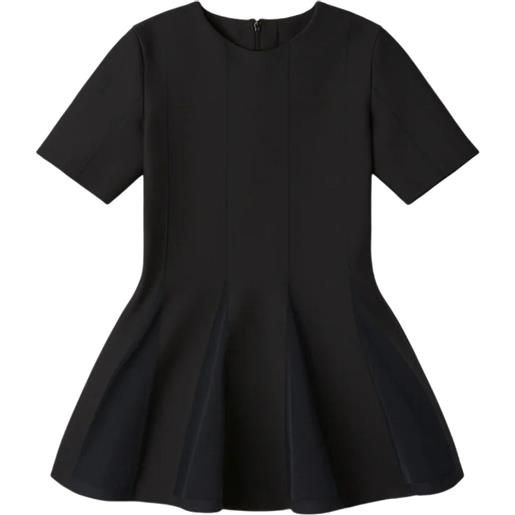 CFCL blusa conic svasata a maniche corte - nero