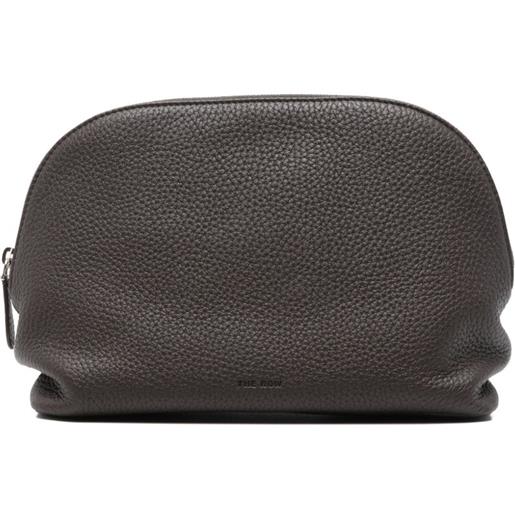 The Row pouch agnes con zip - marrone