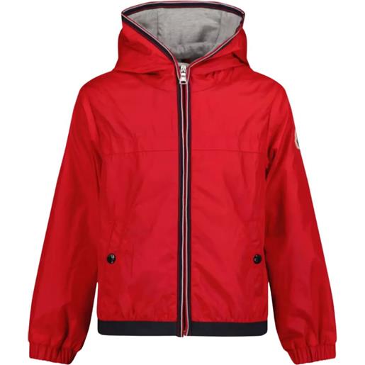 Moncler Enfant giacca anton con cappuccio - rosso
