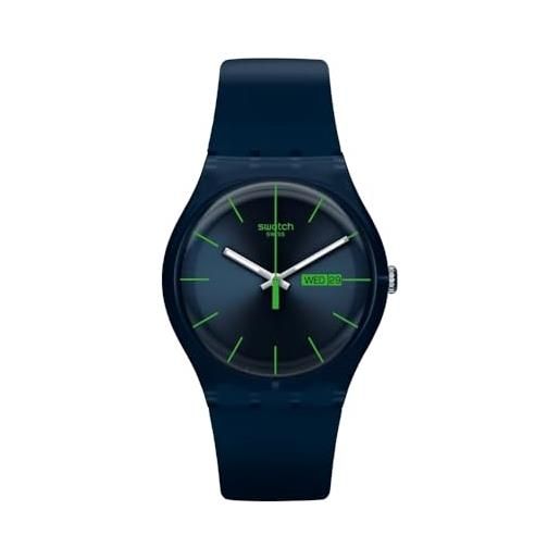 Swatch orologio new gent bio so29n704 blue rebel