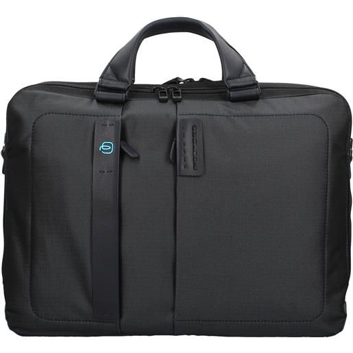 PIQUADRO cartella professionale porta computer da 15.6 in pelle