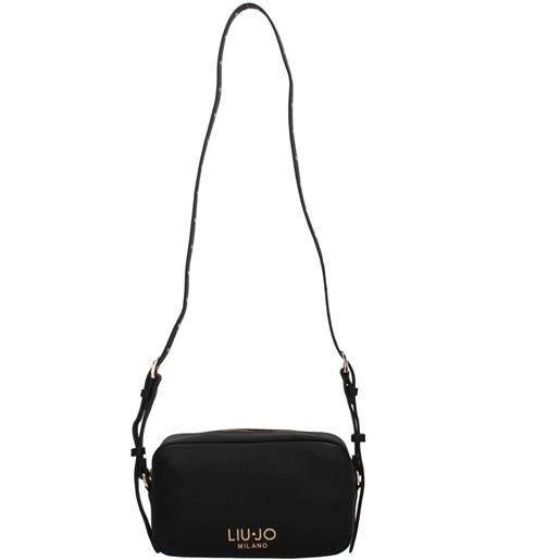 LIU JO borsa a tracolla donna liu jo con logo e dettagli borchiati
