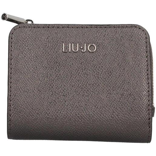 LIU JO portafoglio compatto liu jo in ecopelle con chiusura zip