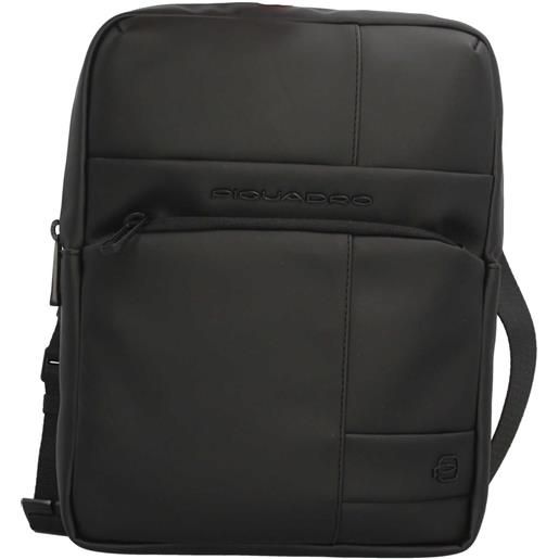 PIQUADRO borsa a tracolla piquadro compatta con tasca frontale