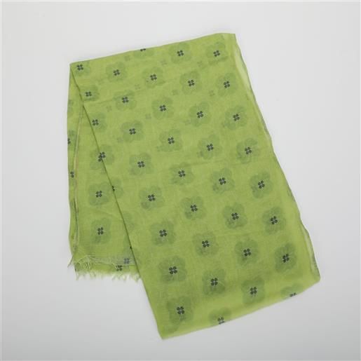 MIMI'-MUA' foulard mimi mua con fiori geometrici