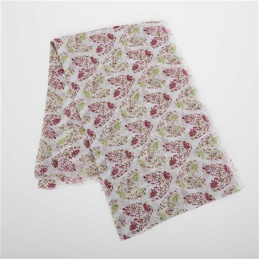 MIMI'-MUA' foulard mimi mua con cuori di fiori