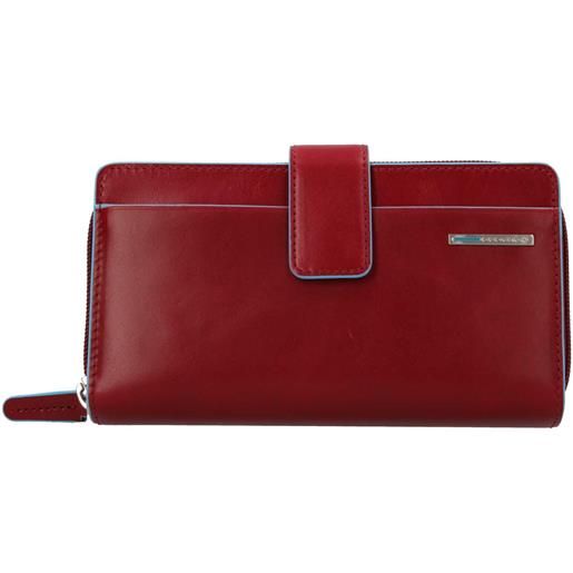 PIQUADRO portafoglio piqaudro con portamonete blue square