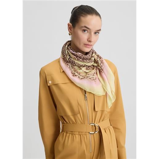 LIU JO foulard donna liu jo con stampa grafica e dettagli fashion