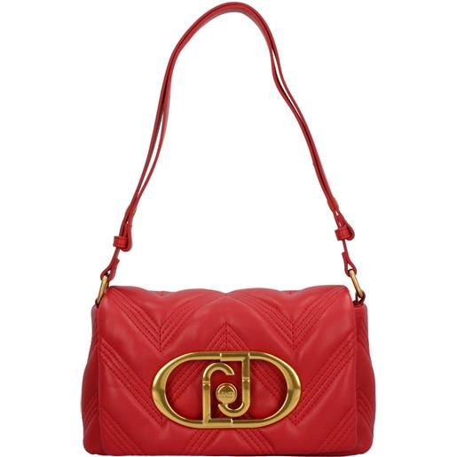 LIU JO borsa a spalla con maxi logo liu jo