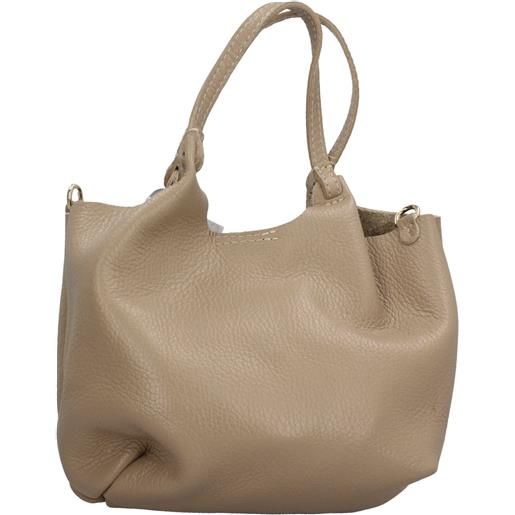 MADE IN IT borsa a mano in pelle martellata made in italy dal design versatile