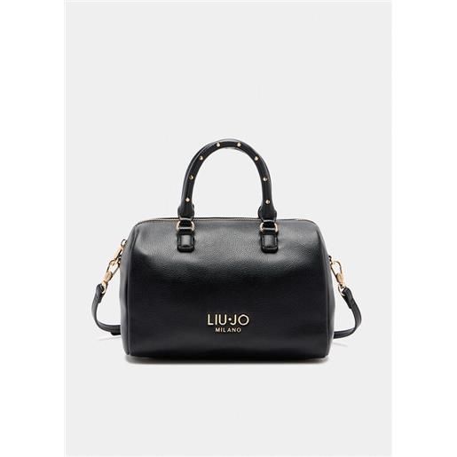 LIU JO borsa bauletto liu jo con doppio manico e tracolla