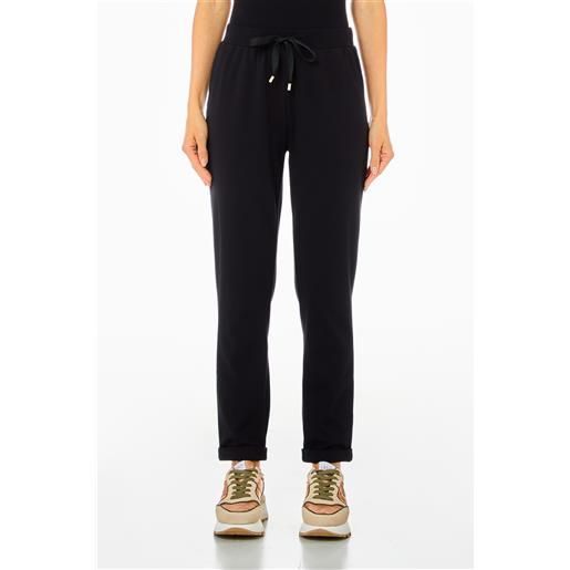 LIU JO pantaloni jogger con bande laterali logate di liu jo