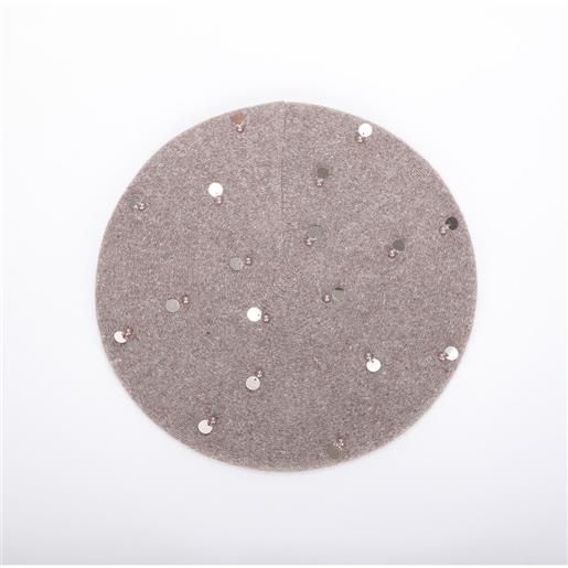 MIMI'-MUA' basco donna mimi mua con applicazioni luminose