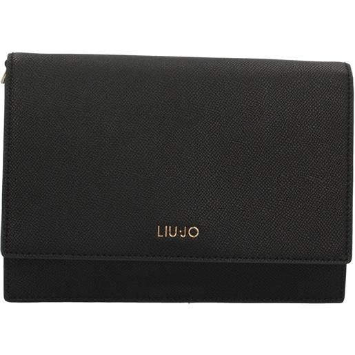LIU JO pochette liu jo con tracolla a catena dorata