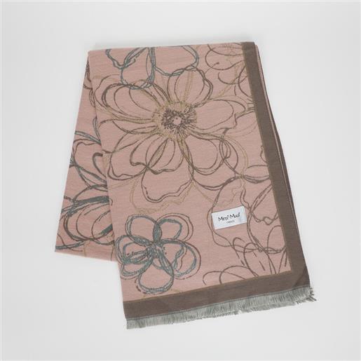 MIMI'-MUA' sciarpa donna mimi mua con fantasia floreale elegante