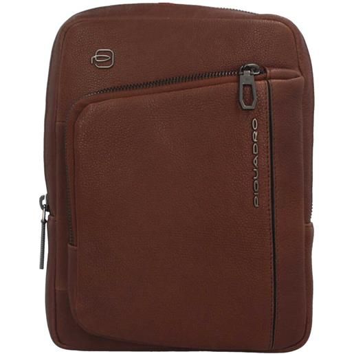 PIQUADRO borsello cronus porta i. Pad mini in pelle piquadro