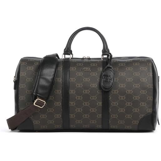 LIU JO borsa da viaggio liu jo con tracolla e logo all over