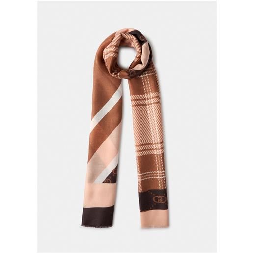 LIU JO sciarpa liu jo con motivo geometrico