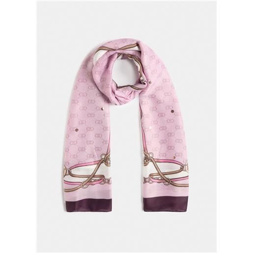 LIU JO foulard liu jo con stampa catene