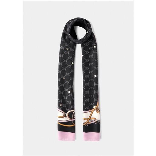 LIU JO foulard liu jo con stampa catene