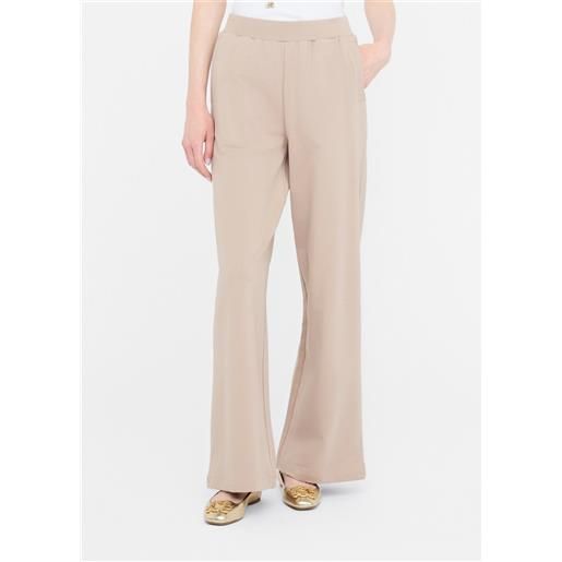 LIU JO pantaloni ampi liu jo in tessuto fluido