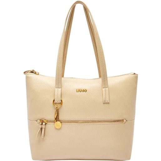 LIU JO shopper liu jo con doppio manico e tasca frontale