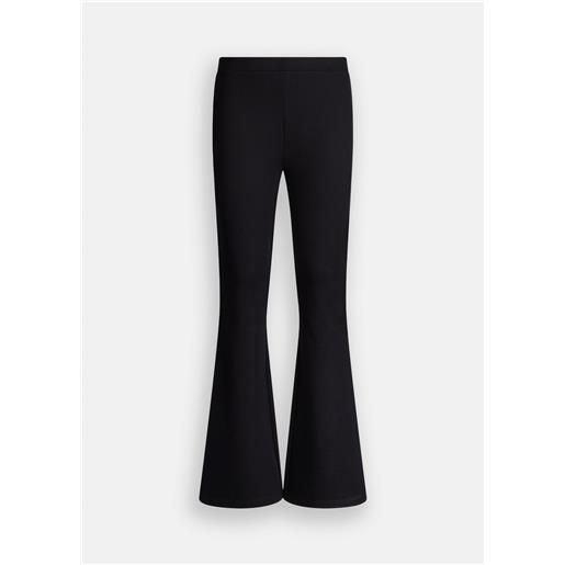 Liu jo pantaloni svasati in tessuto stretch