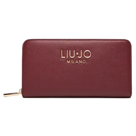 LIU JO portafoglio liu jo milano donna - elegante con zip e logo metallico