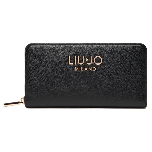 LIU JO portafoglio liu jo milano donna - elegante con zip e logo metallico