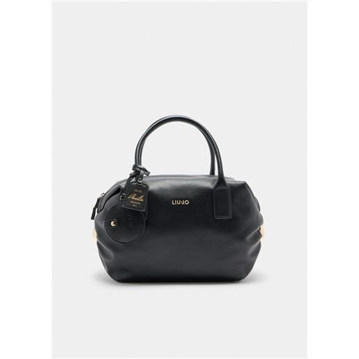 LIU JO borsa a mano liu jo con charm logato