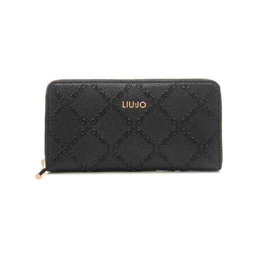 LIU JO portafoglio liu jo donna zip around xl trapuntato