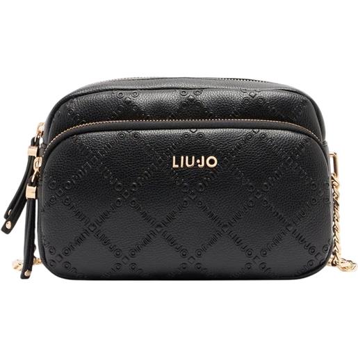 LIU JO borsa a tracolla liu jo media con motivo rombi